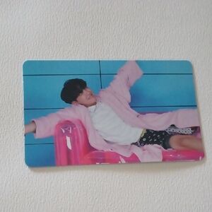 Pink and White Photocard